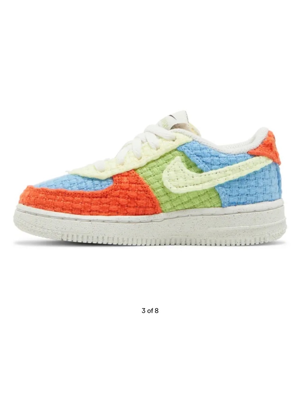 Nike Force 1 Low LV8 Next Nature TD 'Hemp - Multi Sz 11.5C - Picture 3 of 8